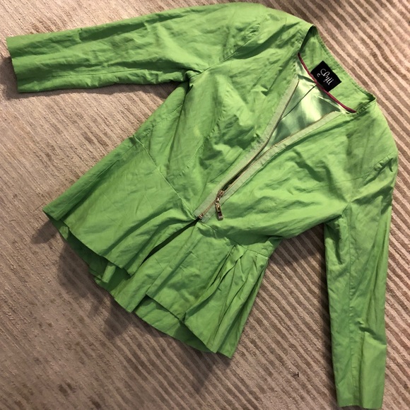 Jackets & Blazers - 💎🆕EUC Peplum jacket with 3/4 sleeves